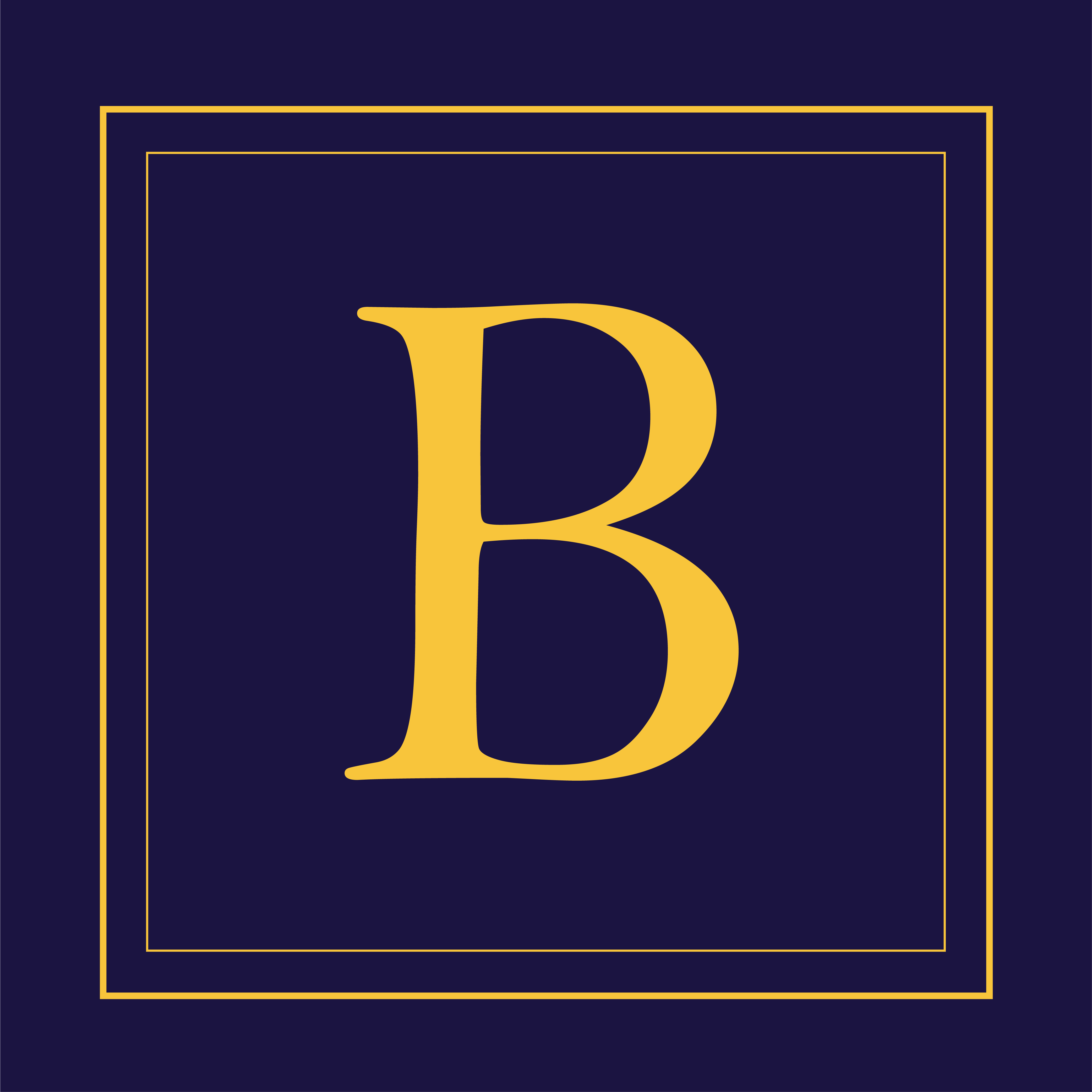 BLU orchard B logo